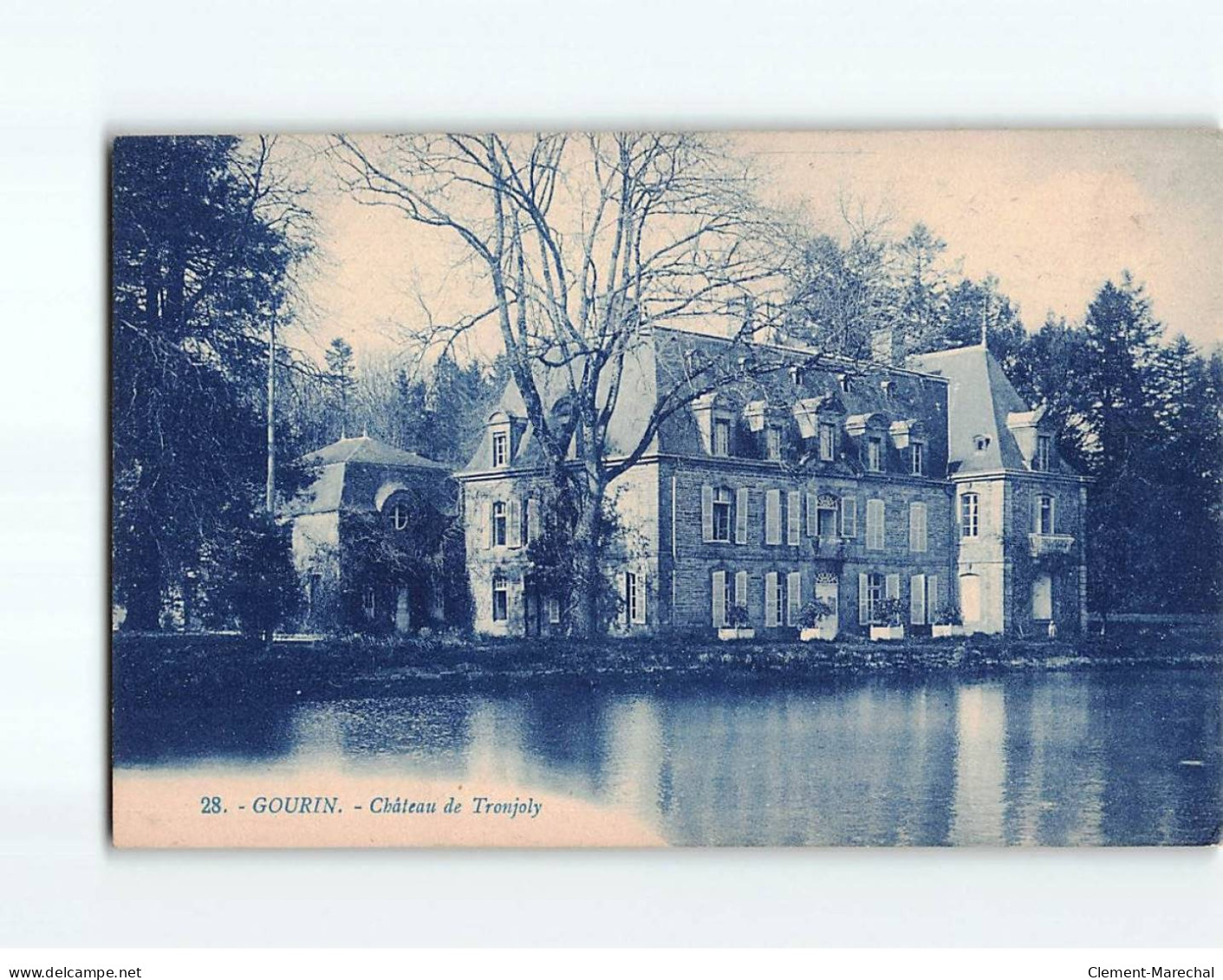 GOURIN : Château De Tronjoly - Très Bon état - Gourin