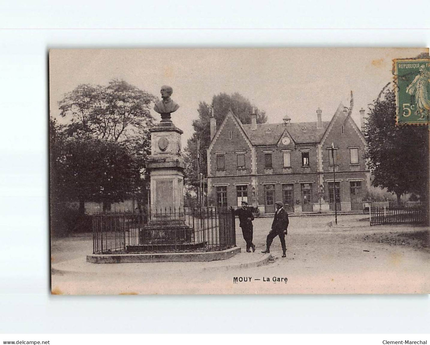 MOUY : La Gare - Très Bon état - Mouy