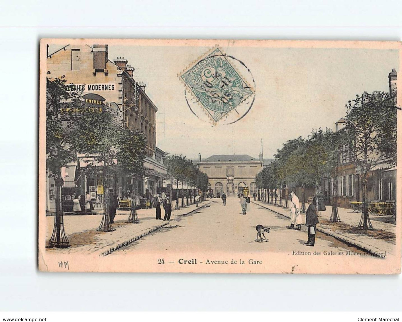 CREIL : Avenue De La Gare - état - Creil