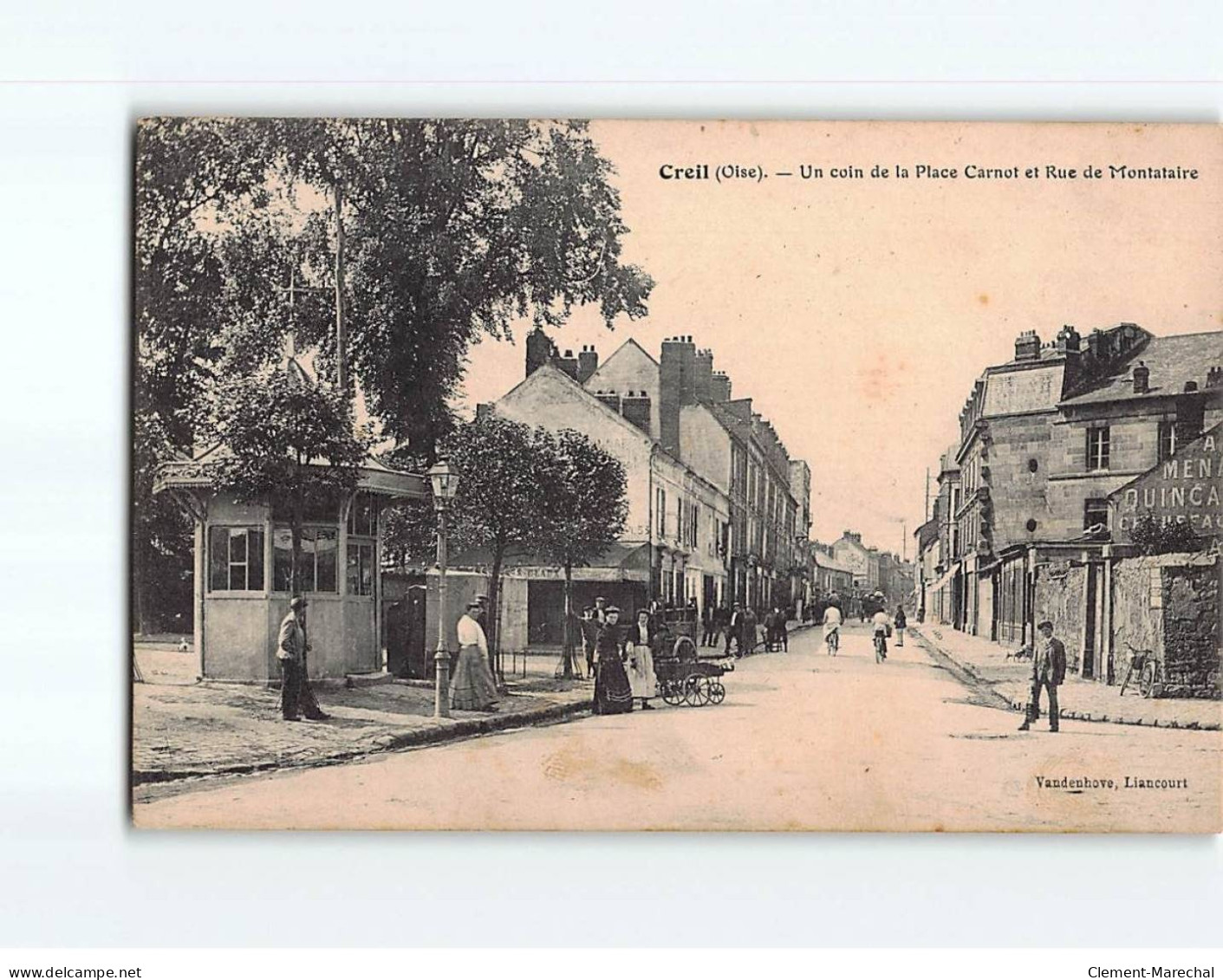 CREIL : Un Coin De La Place Carnot Et Rue De Montataire - Très Bon état - Creil