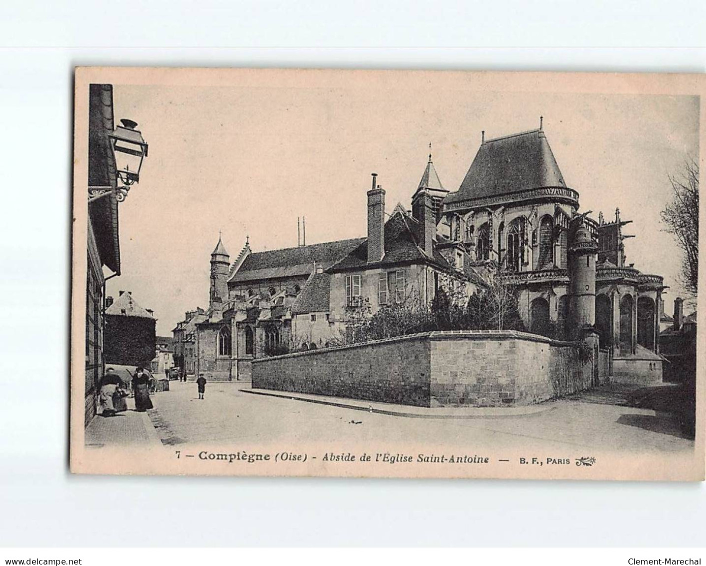 COMPIEGNE : Abside De L'Eglise Saint-Antoine - Très Bon état - Compiegne