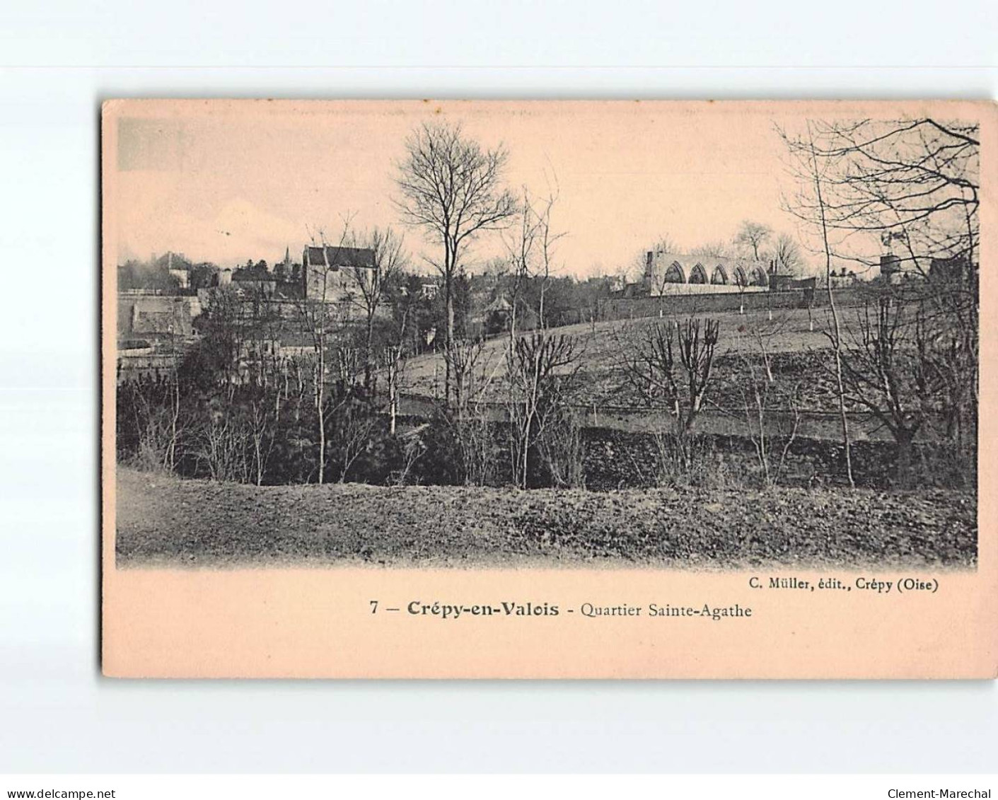 CREPY EN VALOIS : Quartier Sainte-Agathe - état - Crepy En Valois