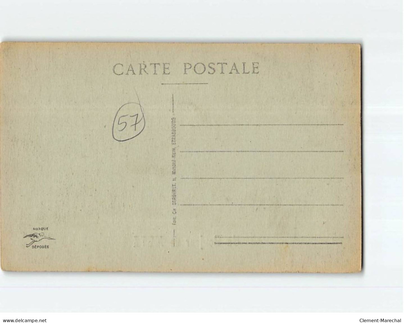 METZ : Carte Souvenir - état - Metz