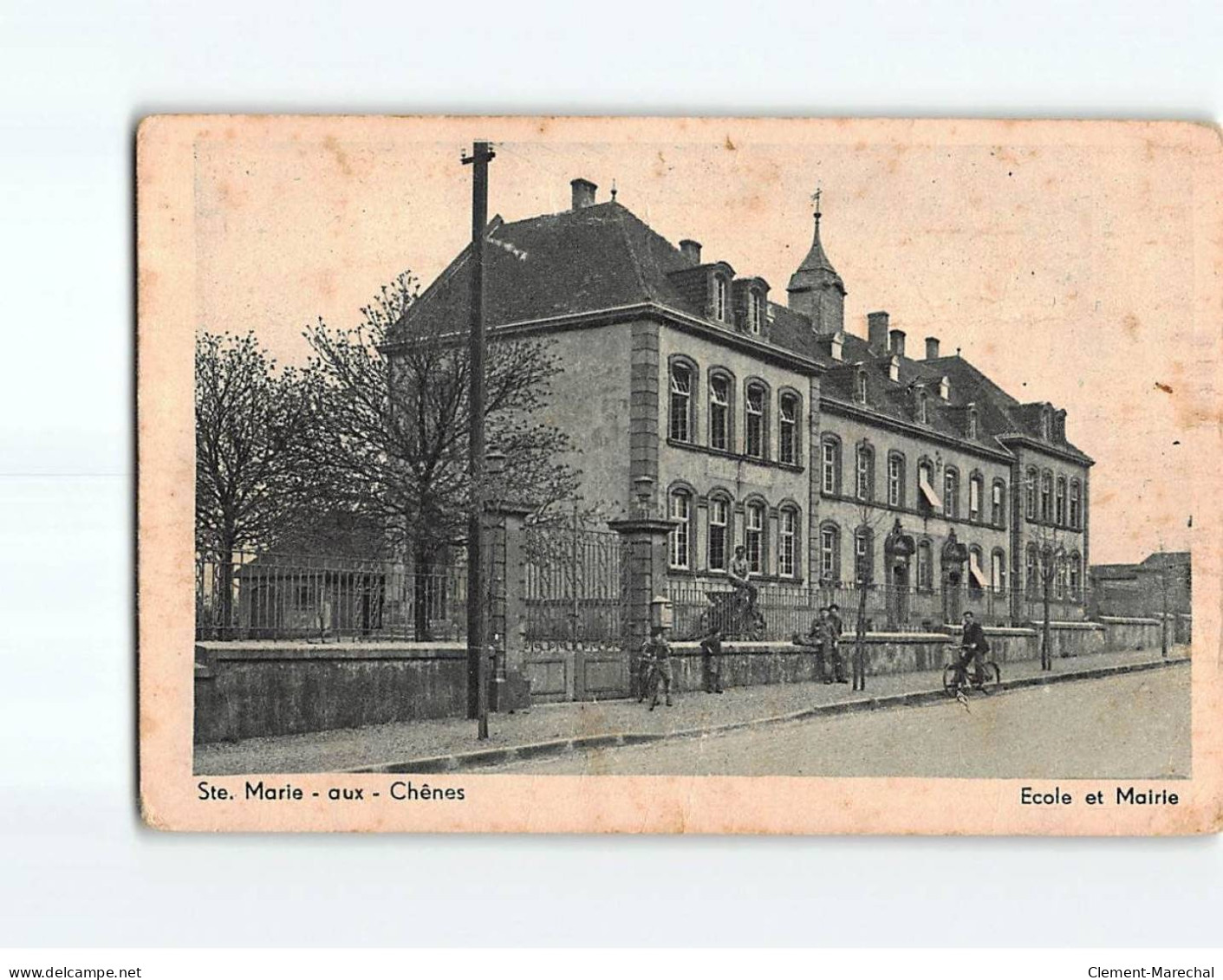 SAINTE MARIE AUX CHENES : Ecole Et Mairie - état - Sonstige & Ohne Zuordnung