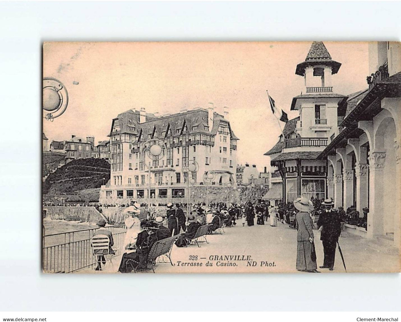 GRANVILLE : Terrasse Du Casino - Très Bon état - Granville