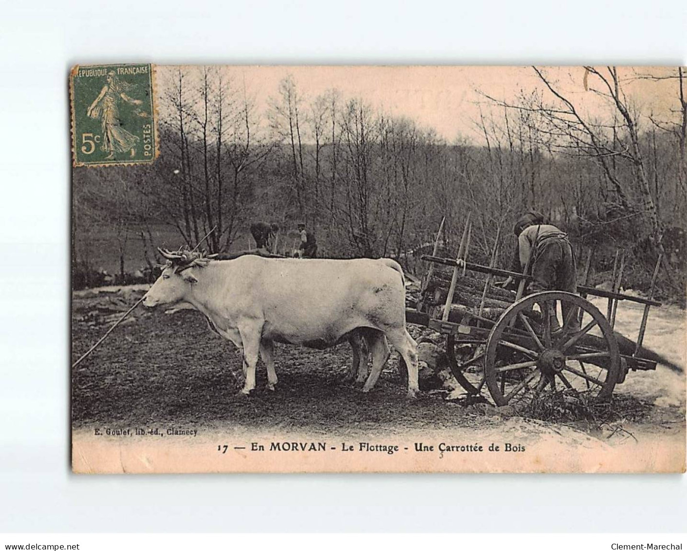 En Morvan, Le Flottage, Une Carrotée De Bois - état - Other & Unclassified