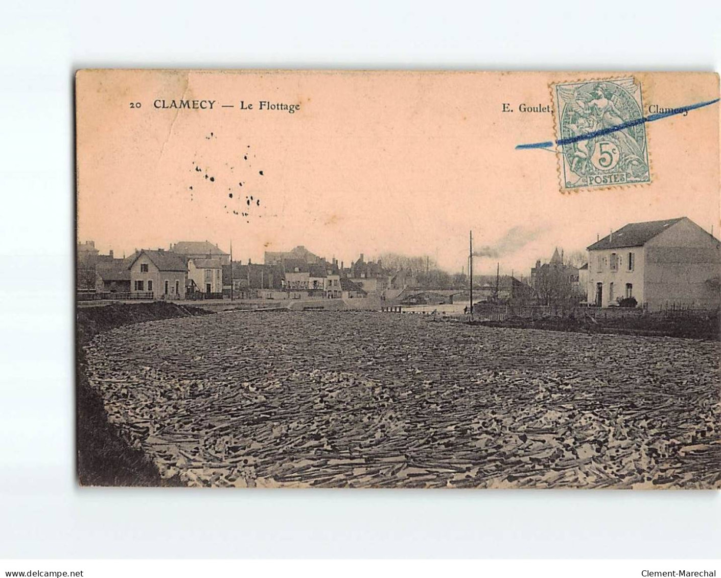 CLAMECY : Le Flottage - état - Clamecy