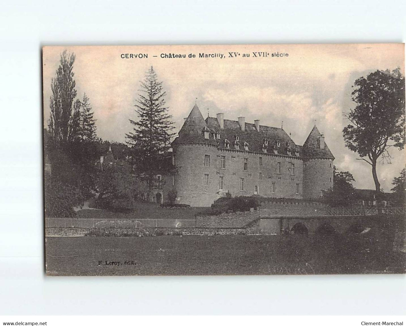 CERVON : Château De Marcilly - Très Bon état - Other & Unclassified