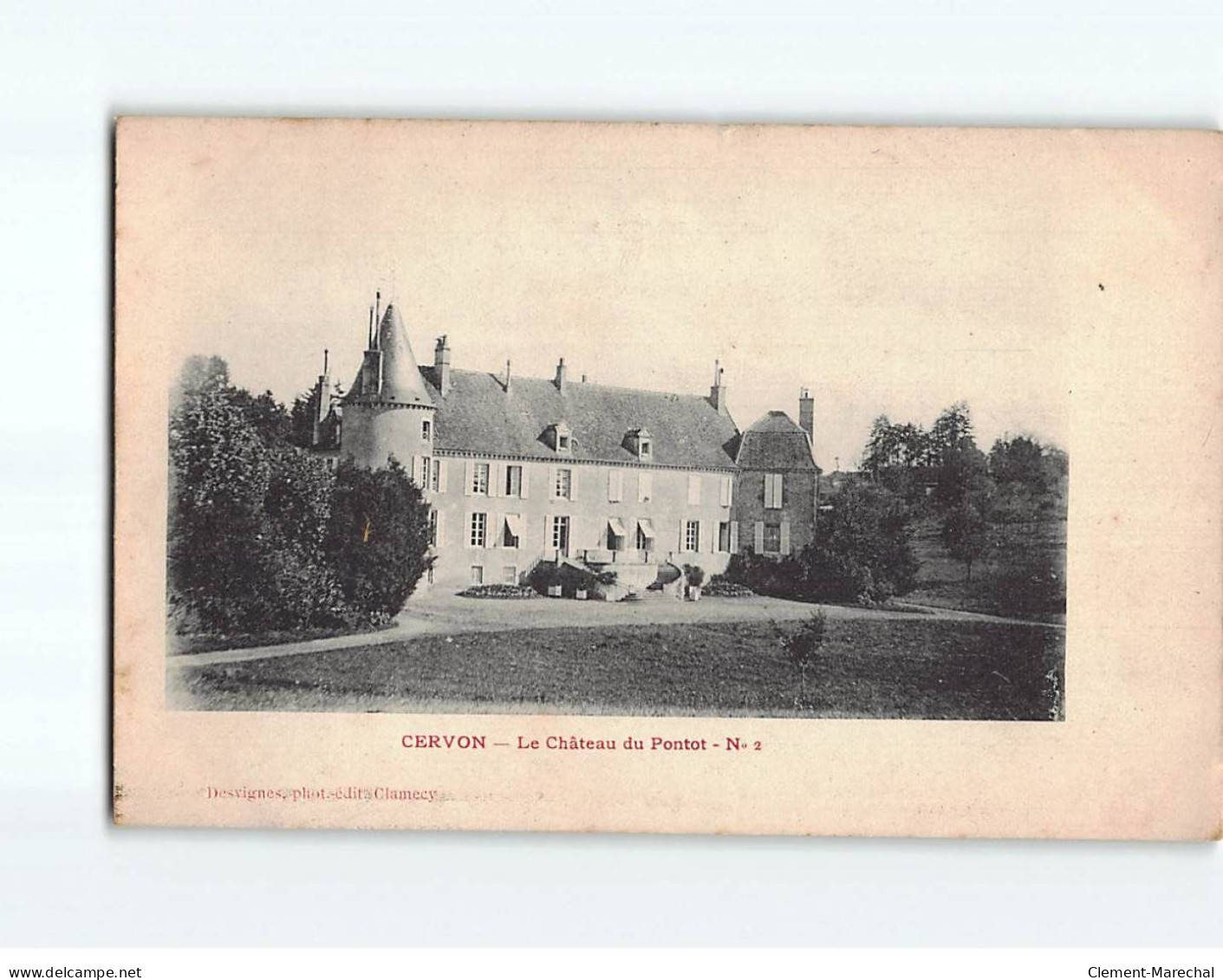 CERVON : Le Château Du Pontot - état - Andere & Zonder Classificatie