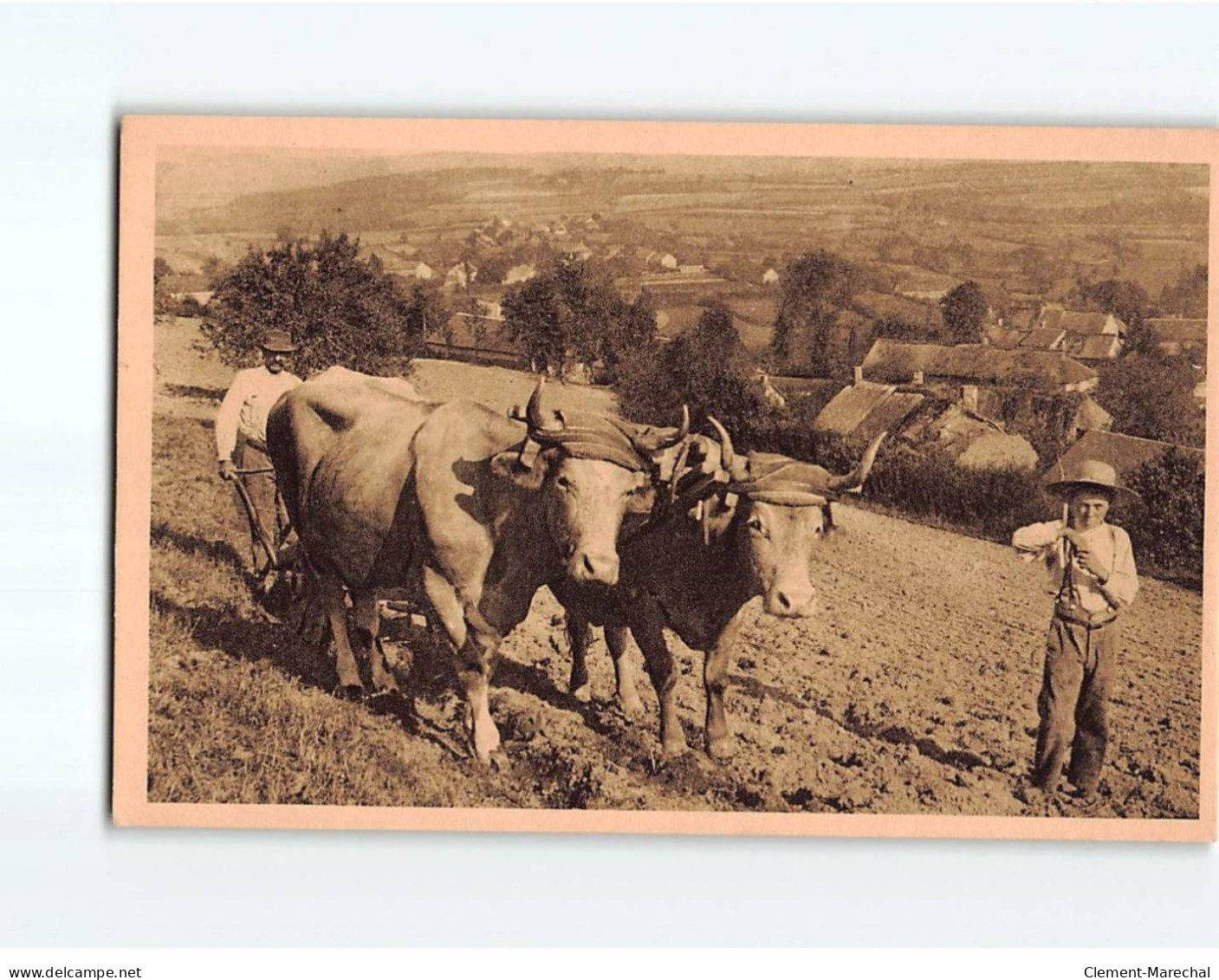 En Morvan, Le Labourage - Très Bon état - Other & Unclassified