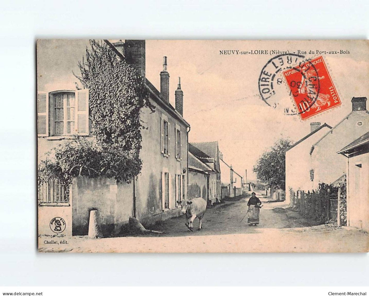 NEUVY SUR LOIRE : Rue Du Port Aux Bois - Très Bon état - Other & Unclassified