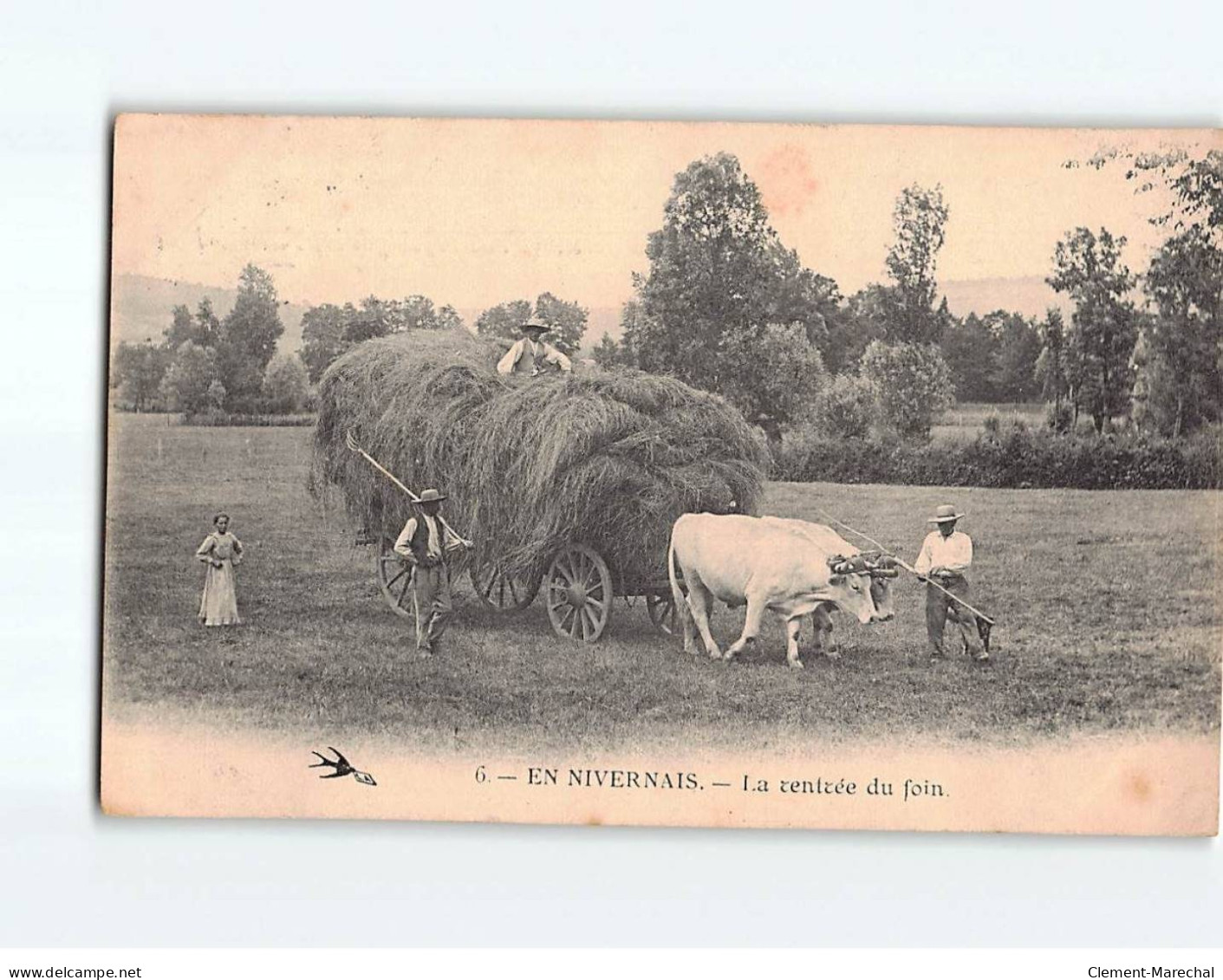 En NIVERNAY : La Rentrée Du Foin - Très Bon état - Nevers