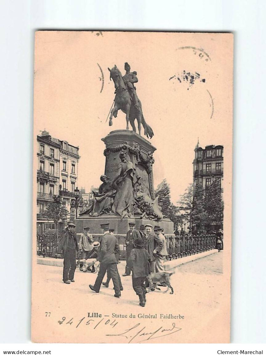 LILLE : Statue Du Général Faidherbe - Très Bon état - Lille