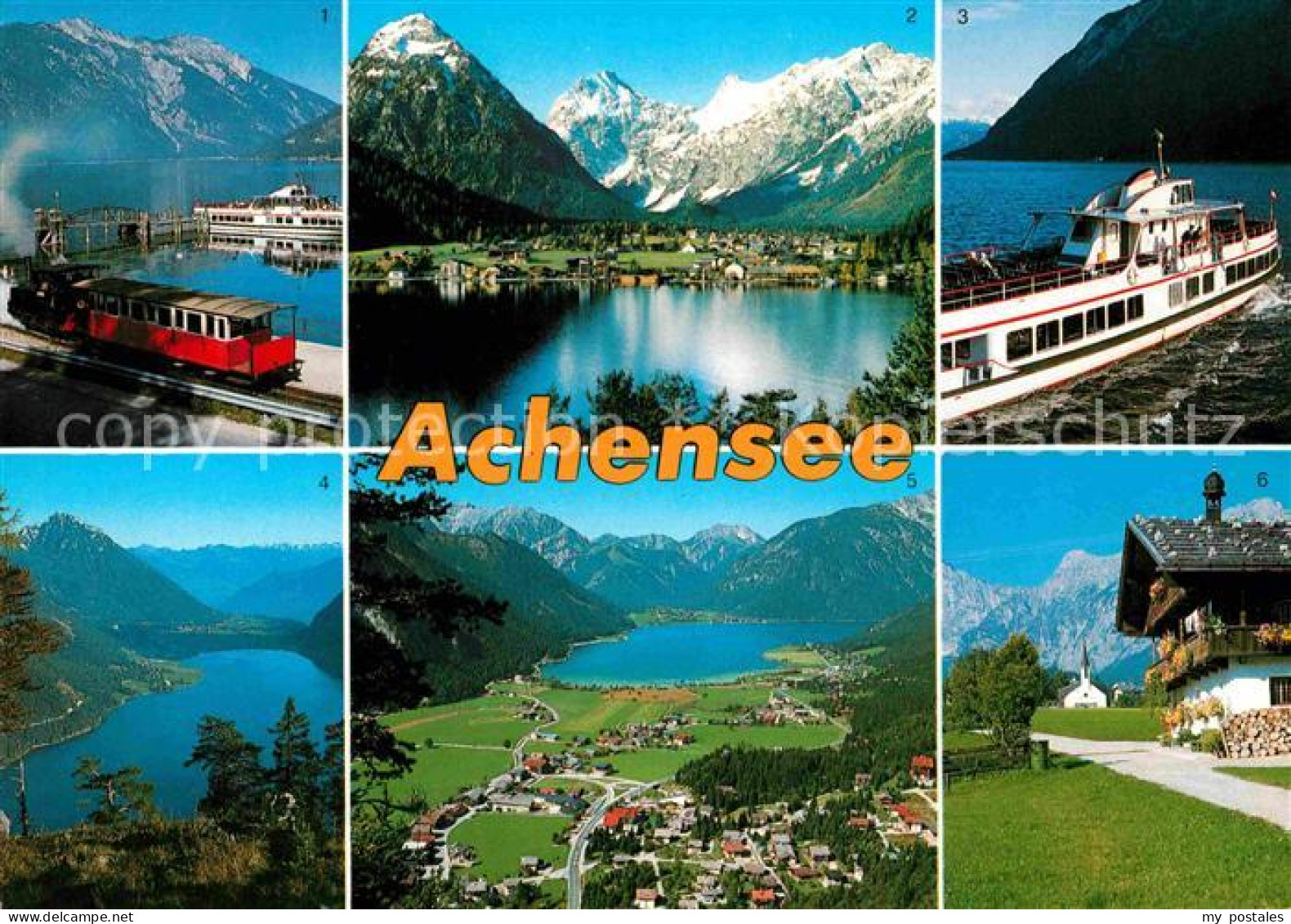 72737004 Achensee Achenseebahn Pertisau Alpen Dampfer Maurach Eben Am Achensee - Autres & Non Classés