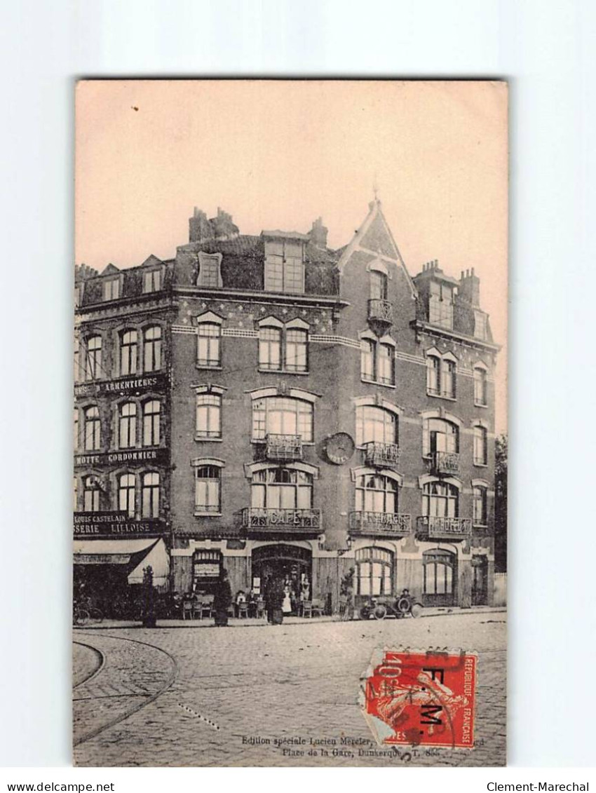 DUNKERQUE? : Place De La Gare, Le Grand Hôtel Du Nord - Très Bon état - Dunkerque