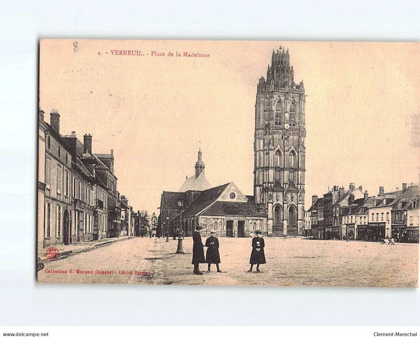 VERNEUIL : Place De La Madeleine - Très Bon état - Sonstige & Ohne Zuordnung