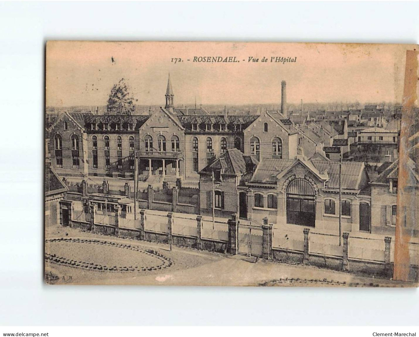 ROSENDAEL : Vue De L'Hôpital - état - Other & Unclassified