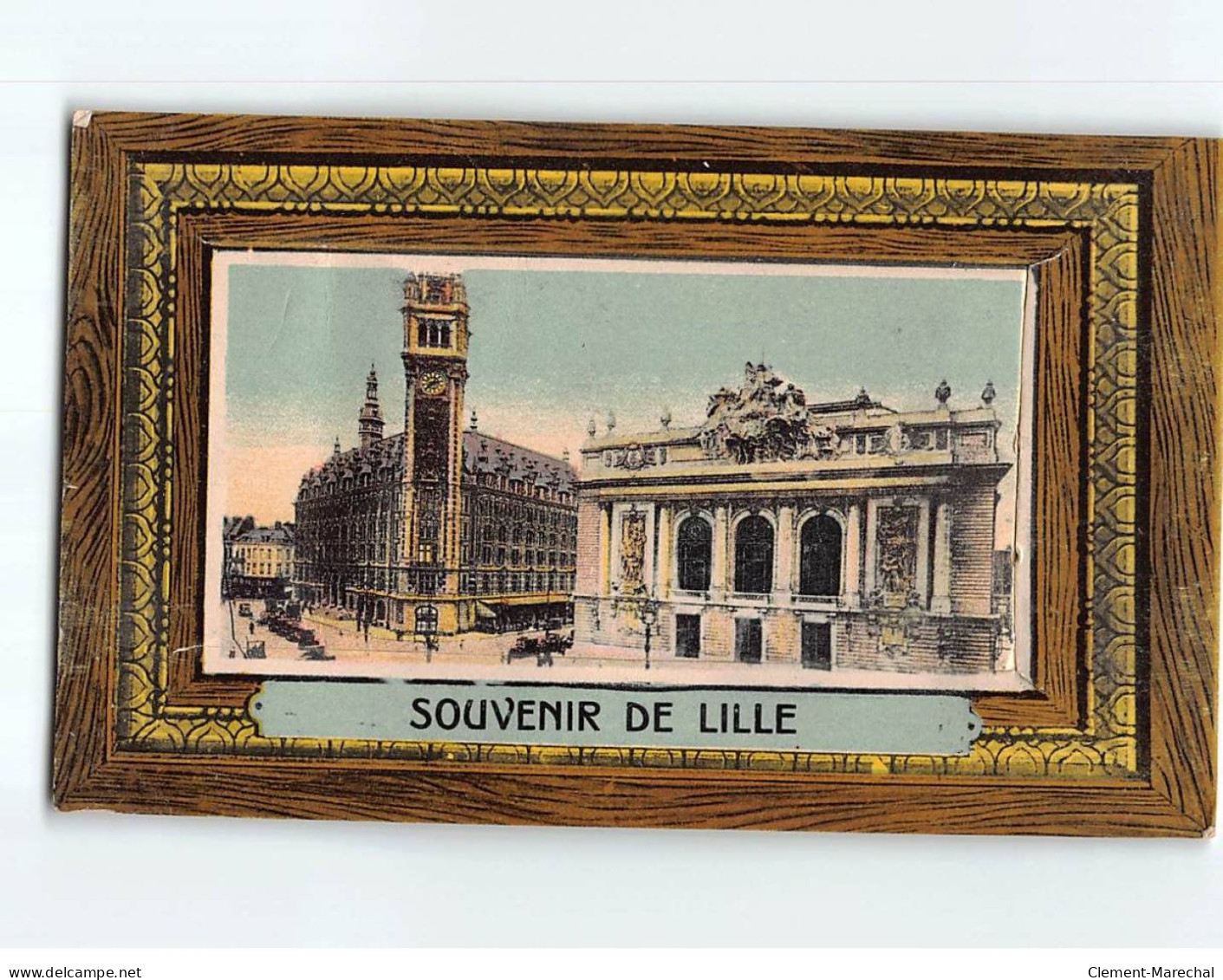 LILLE : Carte Souvenir, Système Dépliant - état - Lille