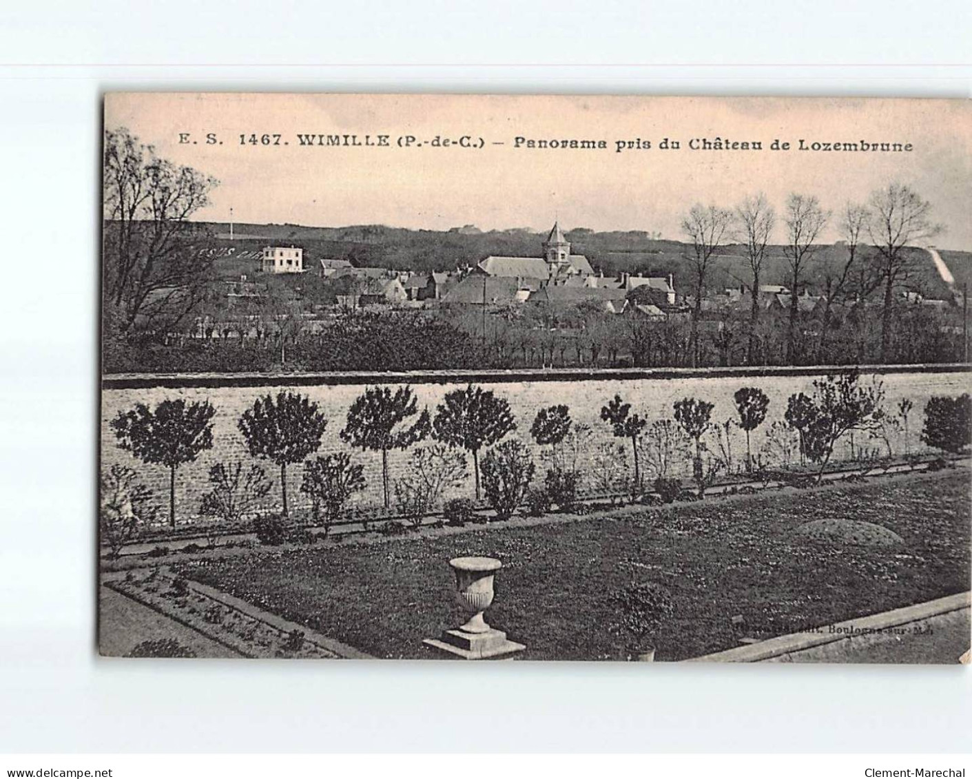 WIMILLE : Panorama Pris Du Château De Lozembrune - Très Bon état - Autres & Non Classés