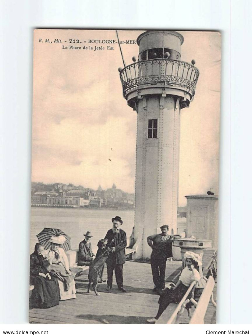 BOULOGNE SUR MER : Le Phare De La Jetée - état - Boulogne Sur Mer