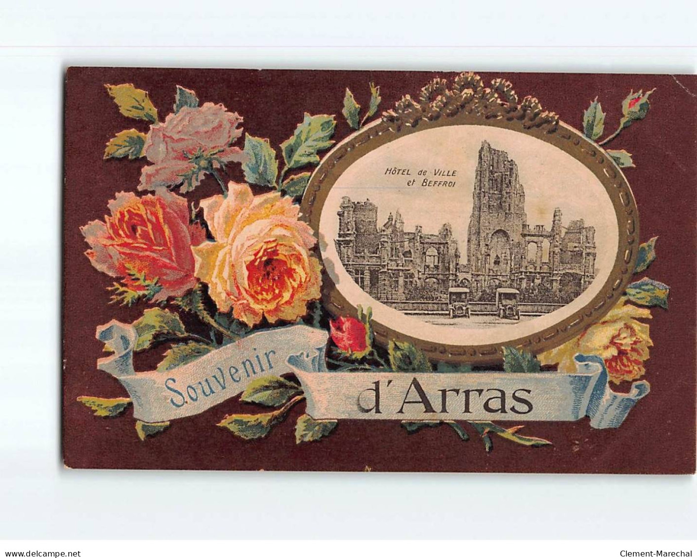 ARRAS : Carte Souvenir - état - Arras