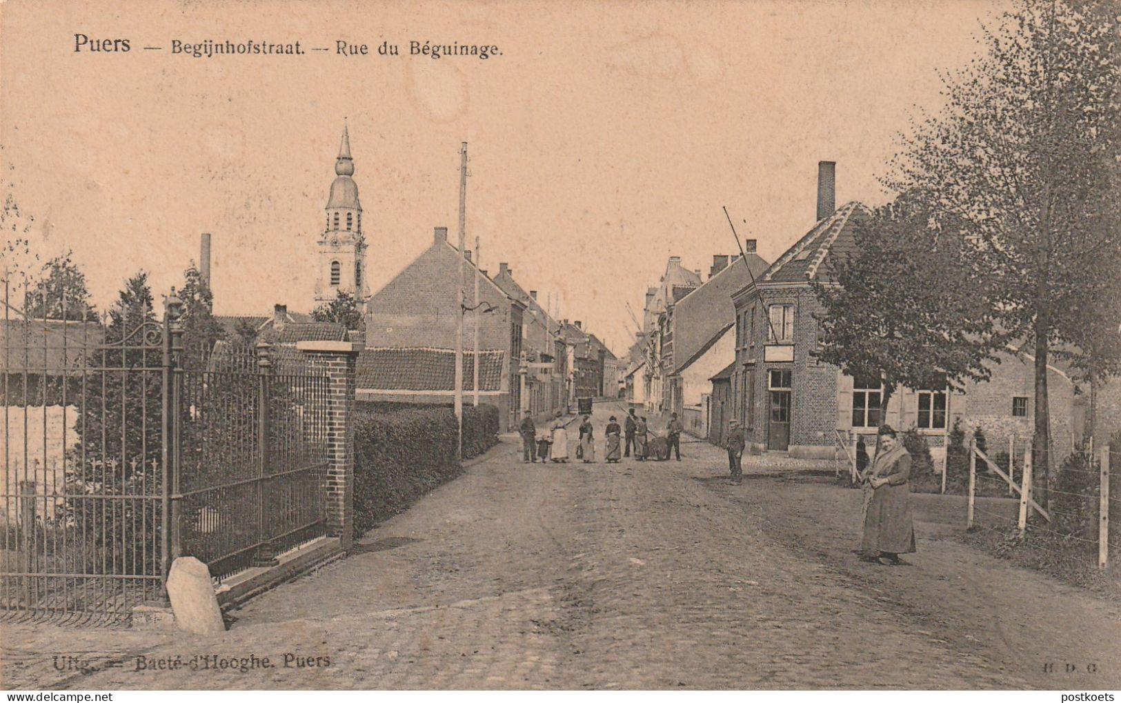 Puurs, Puers,Begijnhofstraat, 2 Scans - Puurs