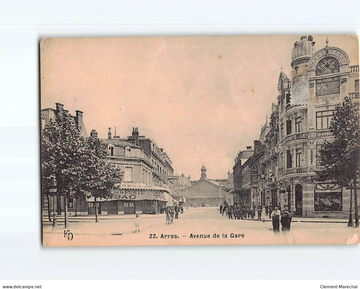 ARRAS : Avenue De La Gare - état - Arras