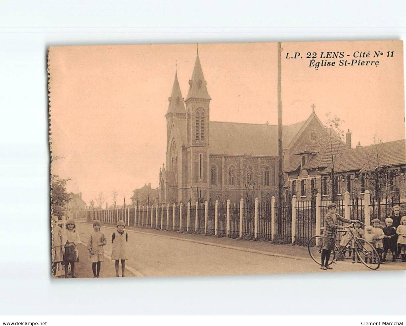 LENS : Eglise Saint-Pierre - état - Lens