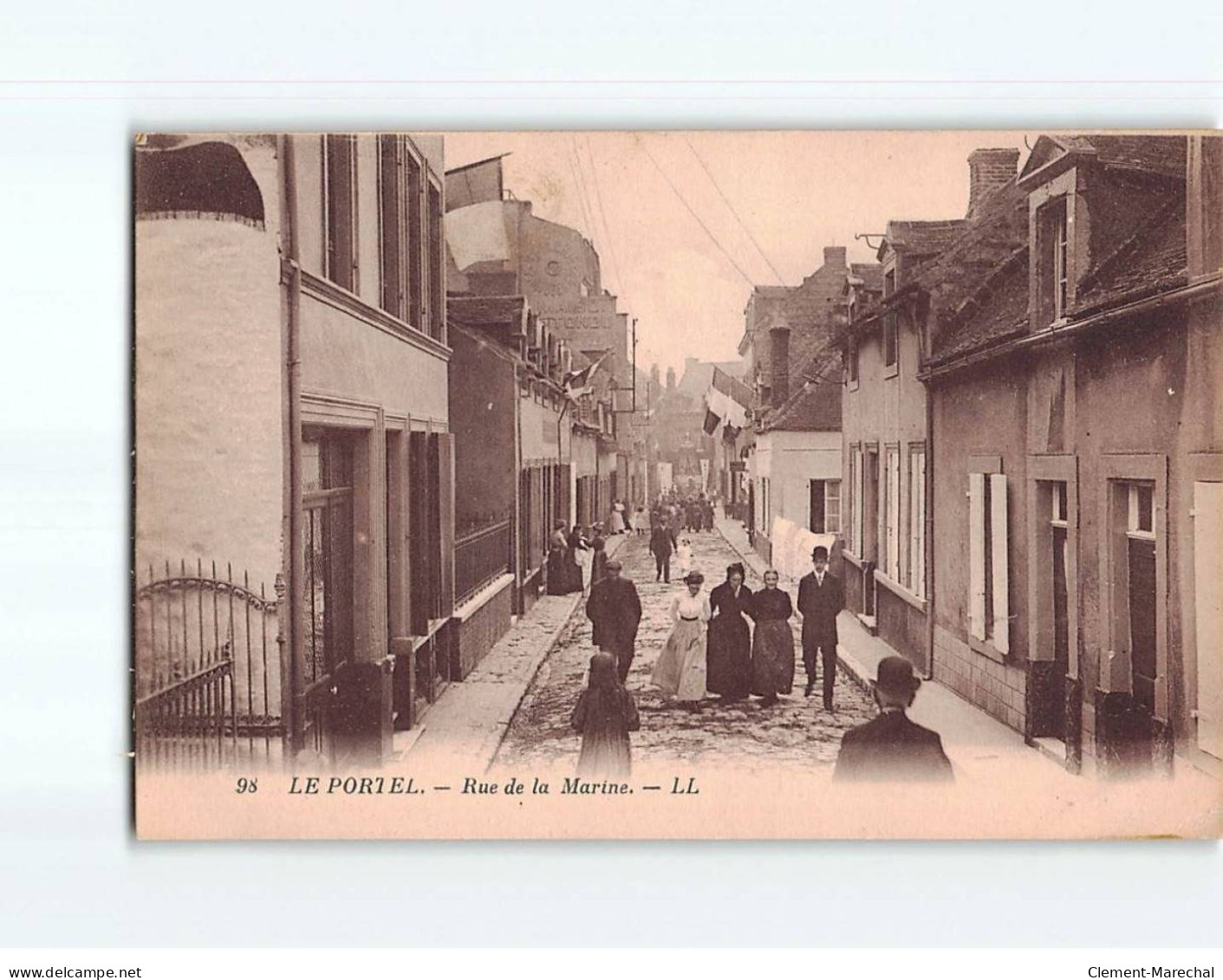 LE PORTEL : Rue De La Marine - état - Le Portel