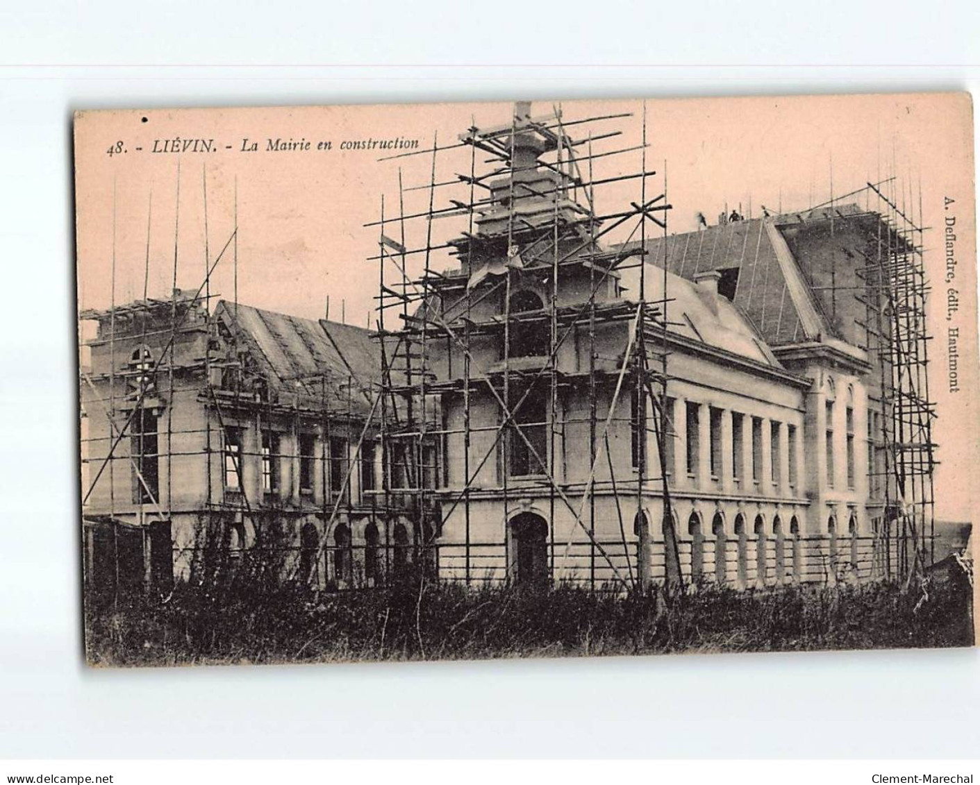 LIEVIN : La Mairie En Construction - état - Lievin