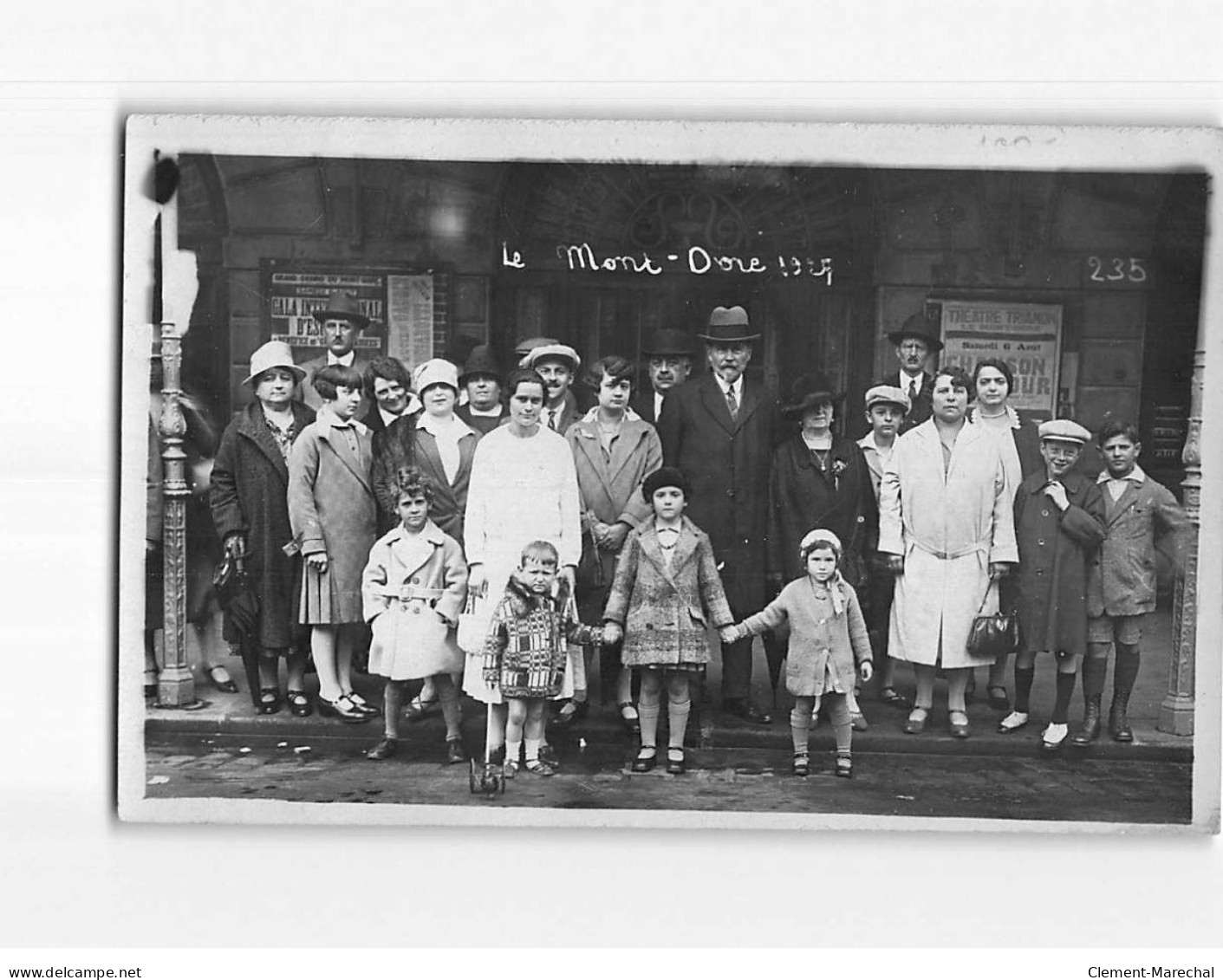 LE MONT DORE : 1929, Photo De Groupe - Très Bon état - Le Mont Dore