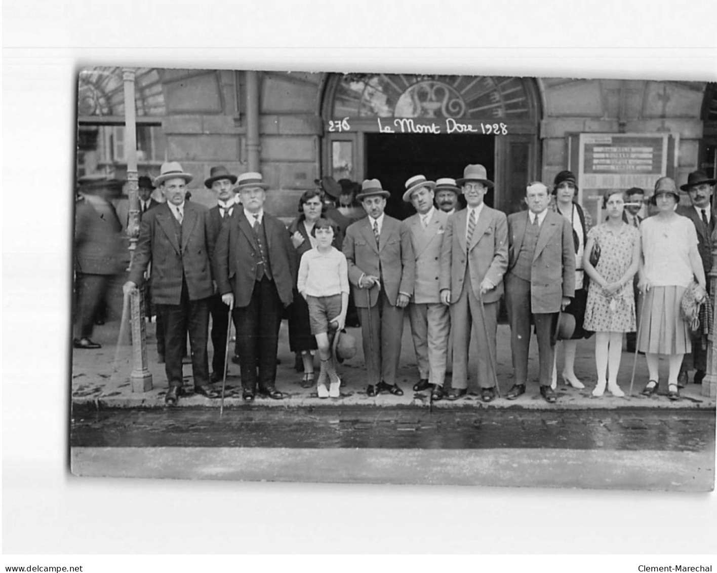 LE MONT DORE : 1928, Photo De Groupe - Très Bon état - Le Mont Dore