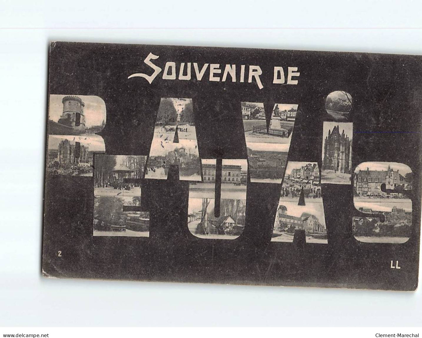 BEAUVAIS : Carte Souvenir - état - Beauvais