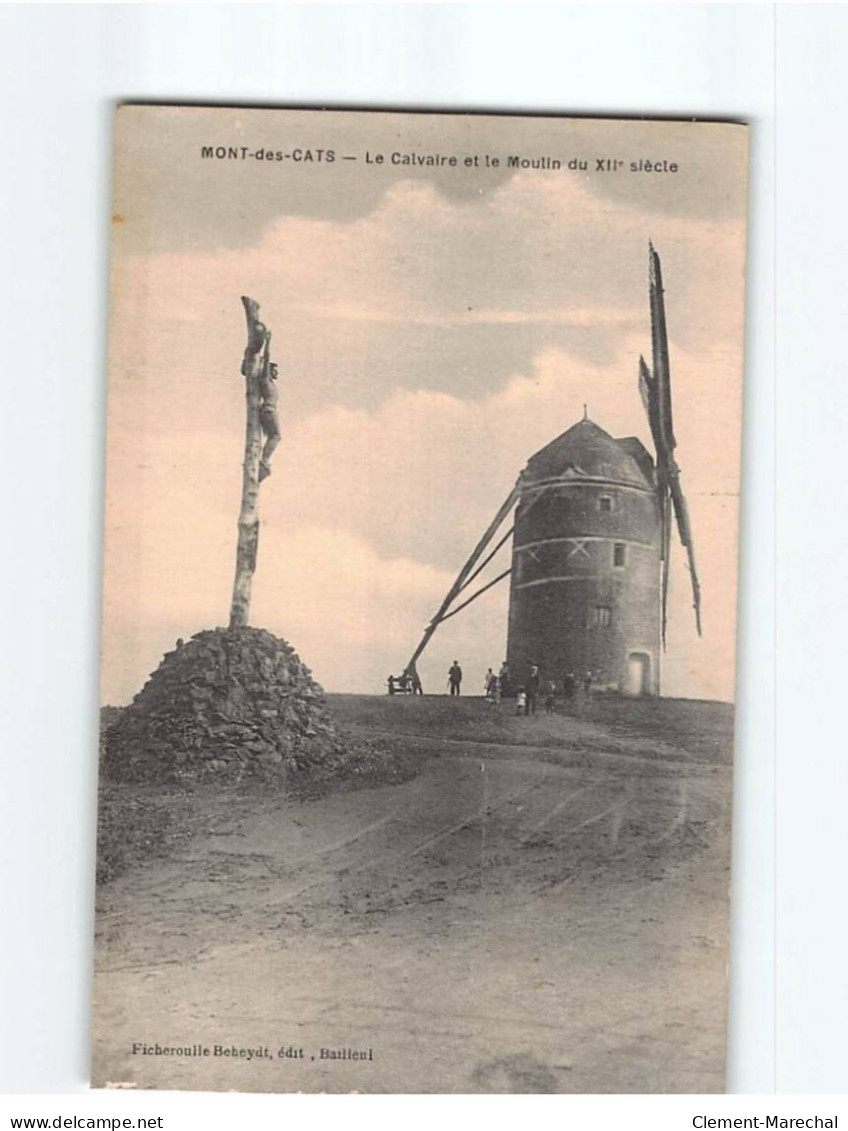 MONT DES CATS : Le Calvaire Et Le Moulin Du XIIe Siècle - Très Bon état - Sonstige & Ohne Zuordnung