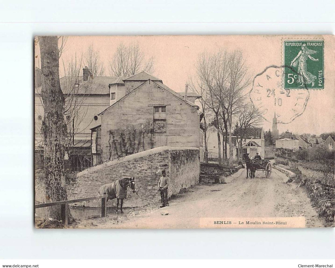SENLIS : Le Moulin Saint-Rieul - état - Senlis