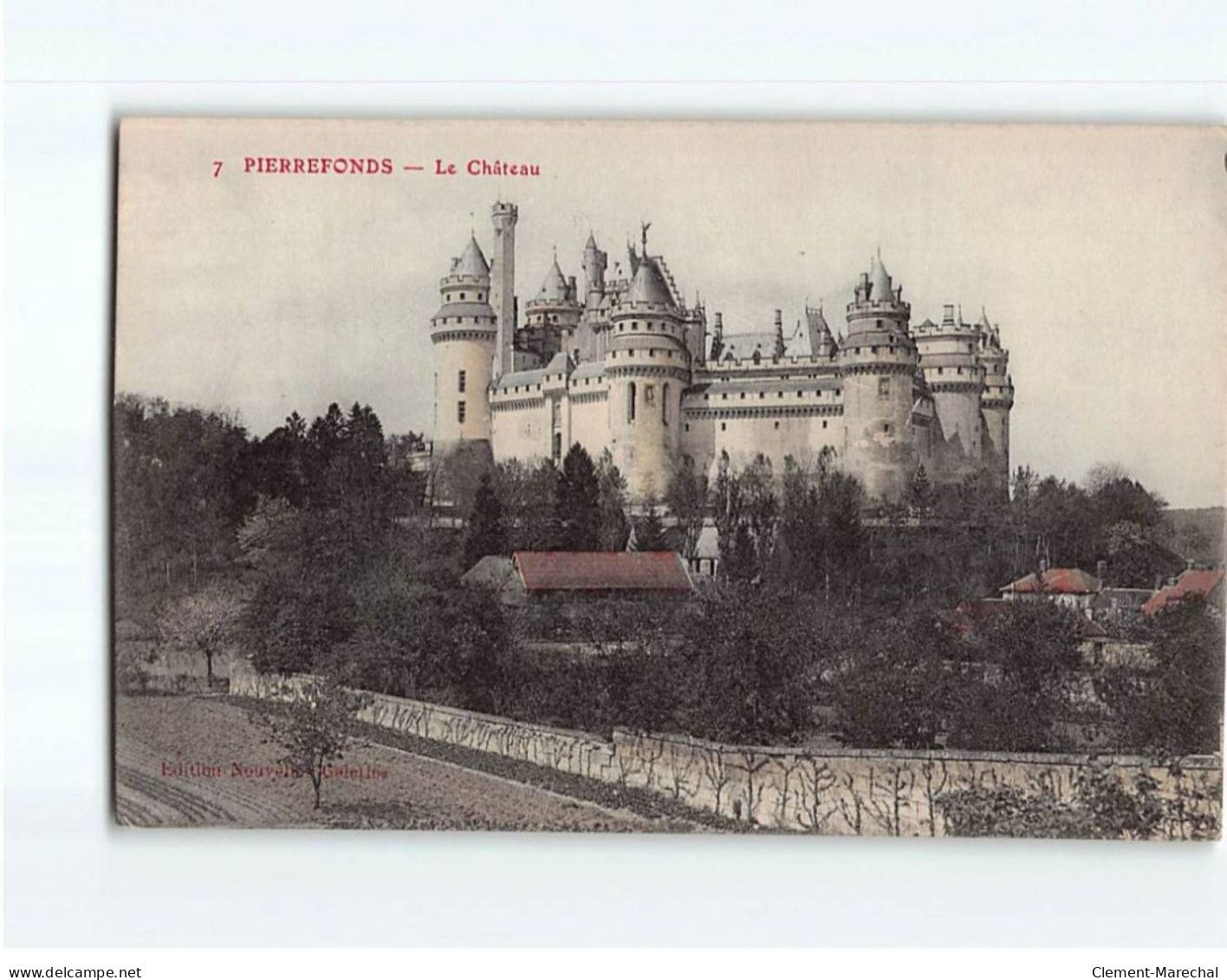 PIERREFONDS : Le Château - Très Bon état - Pierrefonds