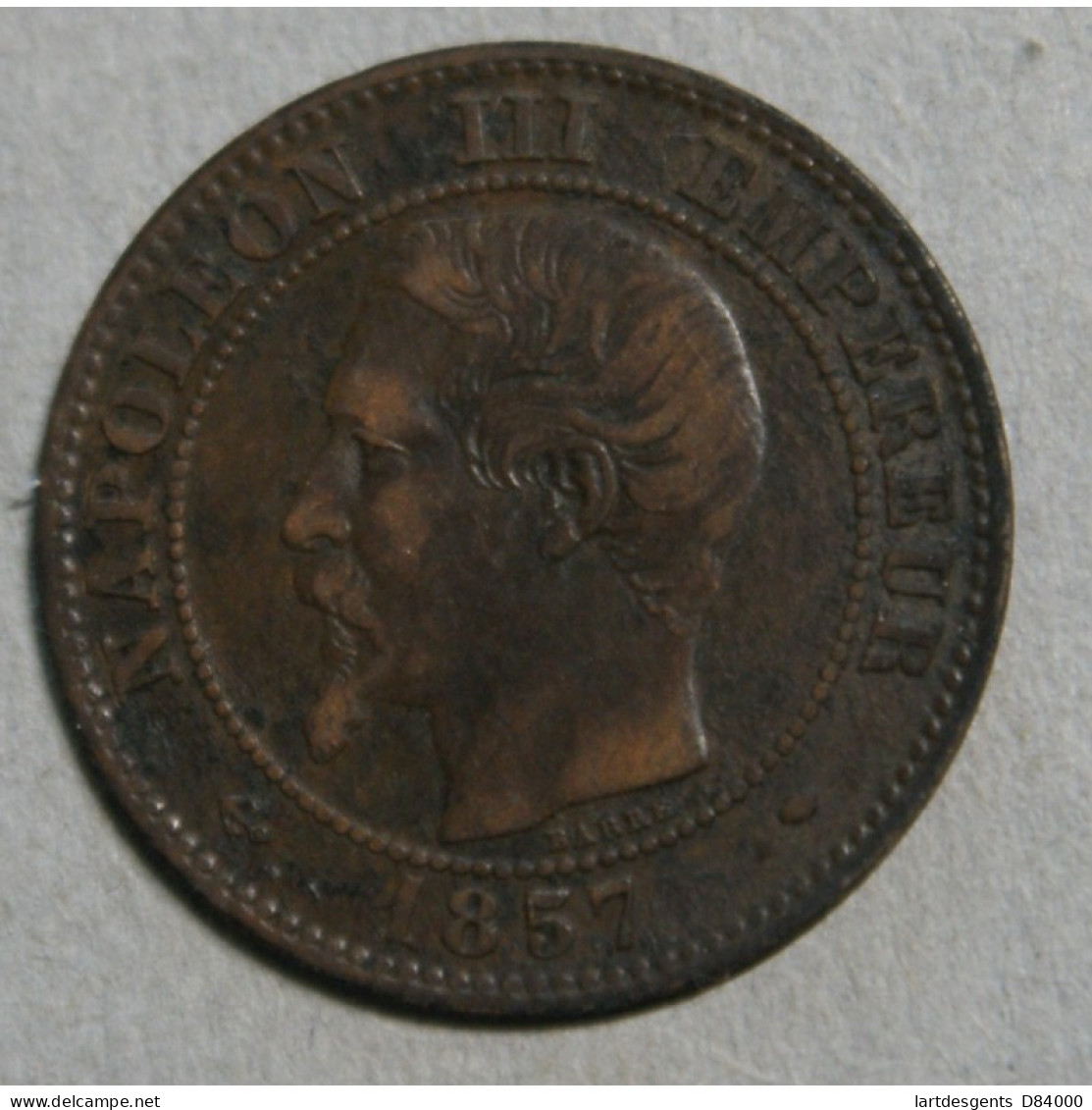 FRANCE - 2 Centimes 1857 MARSEILLE NAPOLEON III Tête Nue - Sonstige & Ohne Zuordnung