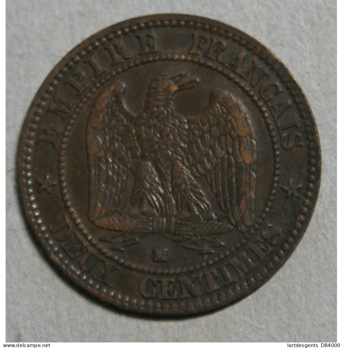 FRANCE - 2 Centimes 1857 MARSEILLE NAPOLEON III Tête Nue - Otros & Sin Clasificación