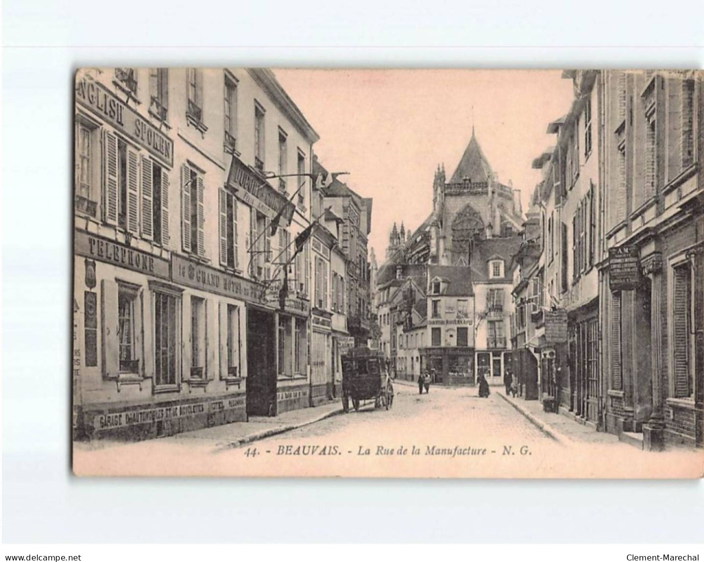 BEAUVAIS : La Rue De La Manufacture - Très Bon état - Beauvais