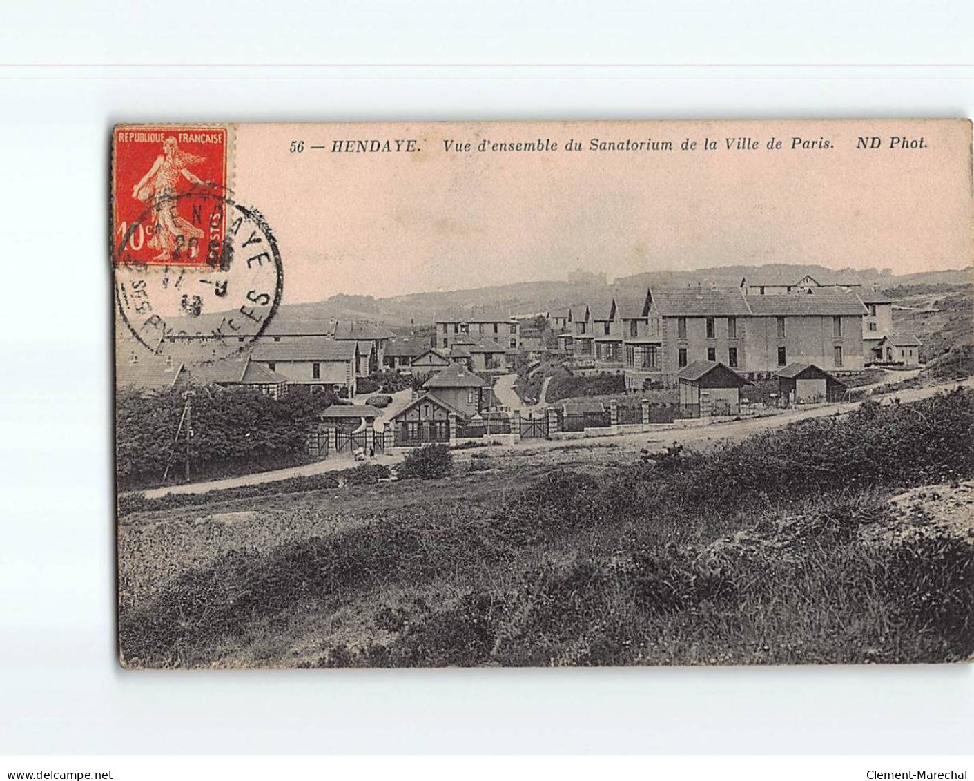 HENDAYE : Vue D'ensemble Du Sanatorium De La Ville De Paris - état - Hendaye