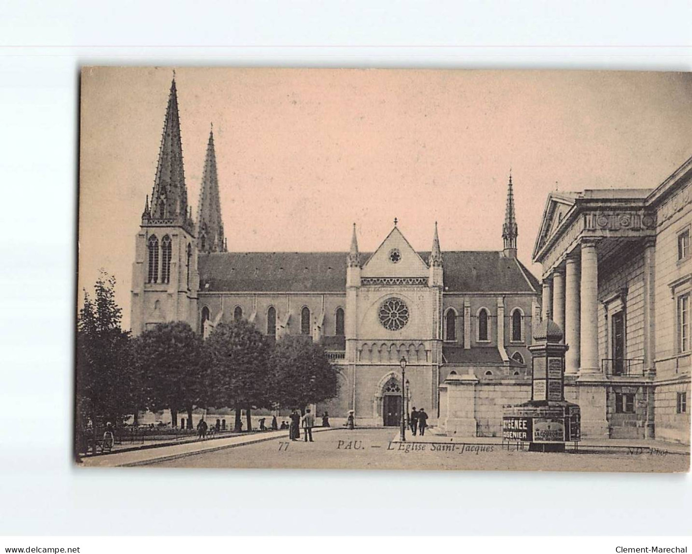 PAU : L'Eglise Saint-Jacques - Très Bon état - Pau