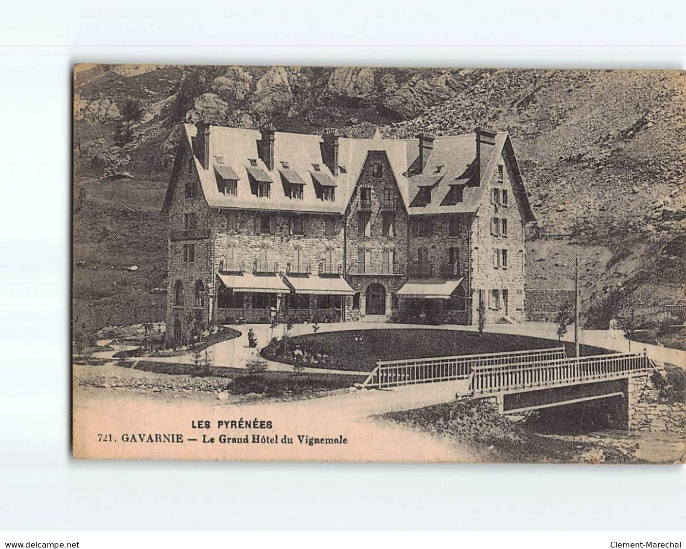 GAVARNIE : Le Grand Hôtel Du Vignemale - état - Gavarnie