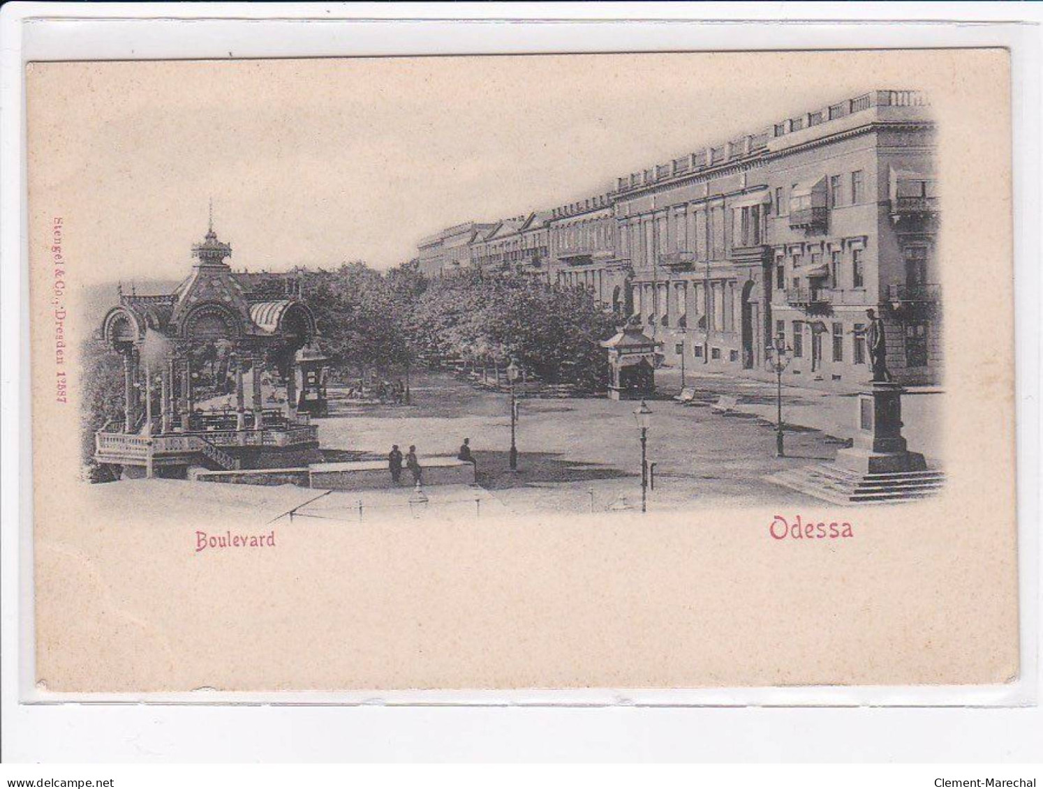 UKRAINE : ODESSA - Boulevard - Très Bon état - Ukraine