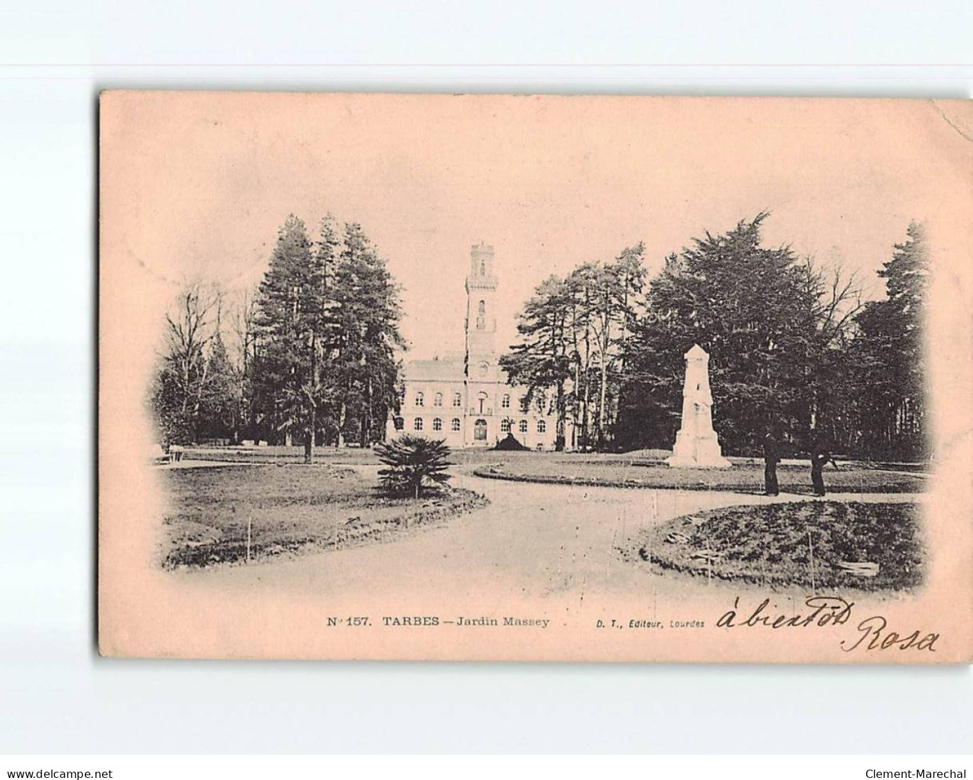 TARBES : Jardin Massey - état - Tarbes