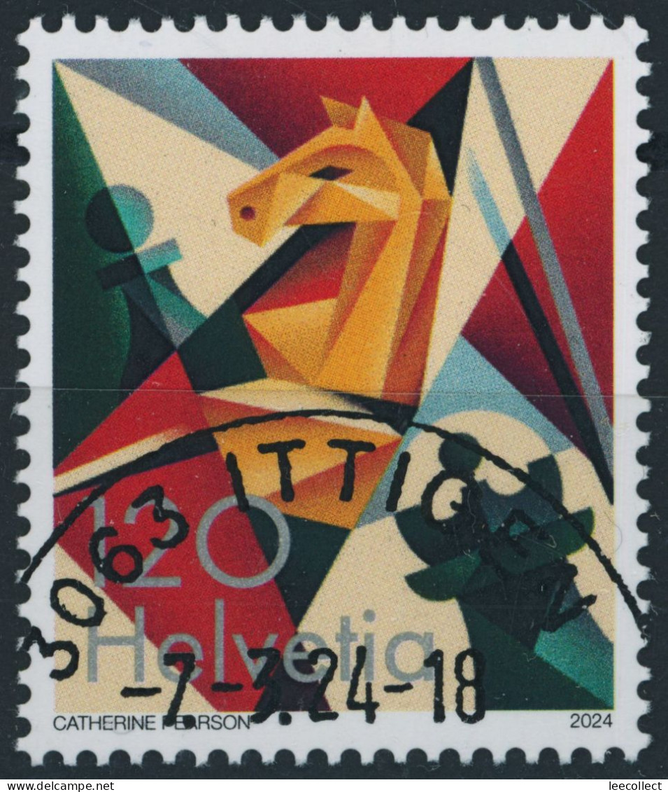 Suisse - 2024 - Weltschachverband - Ersttag Stempel ET - Used Stamps