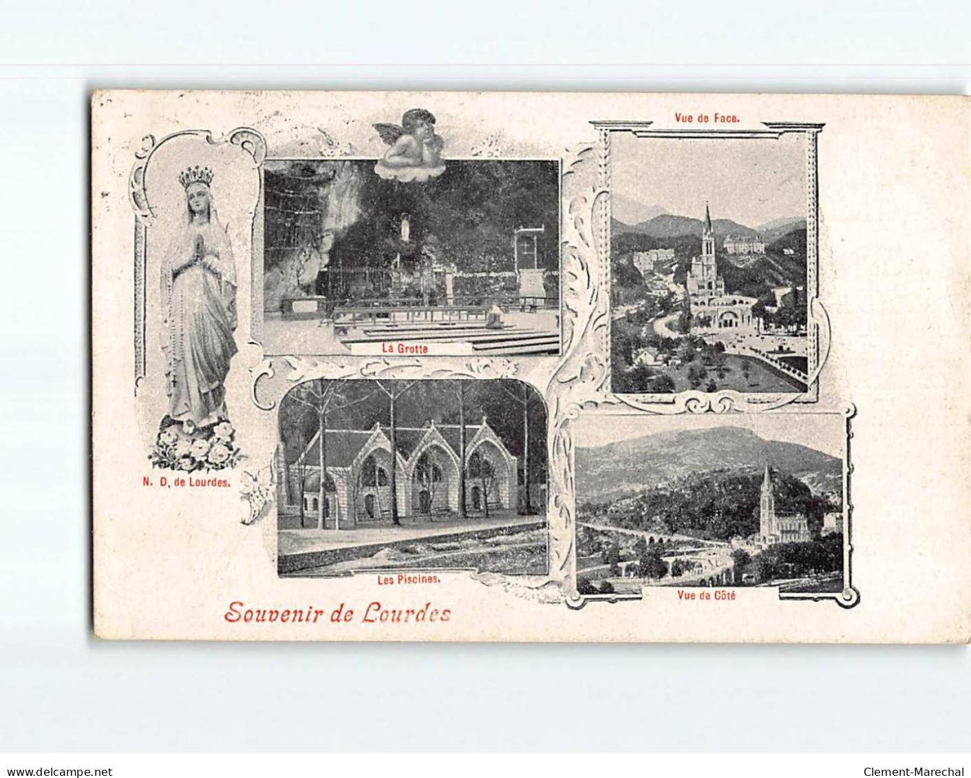 LOURDES : Carte Souvenir - Très Bon état - Lourdes