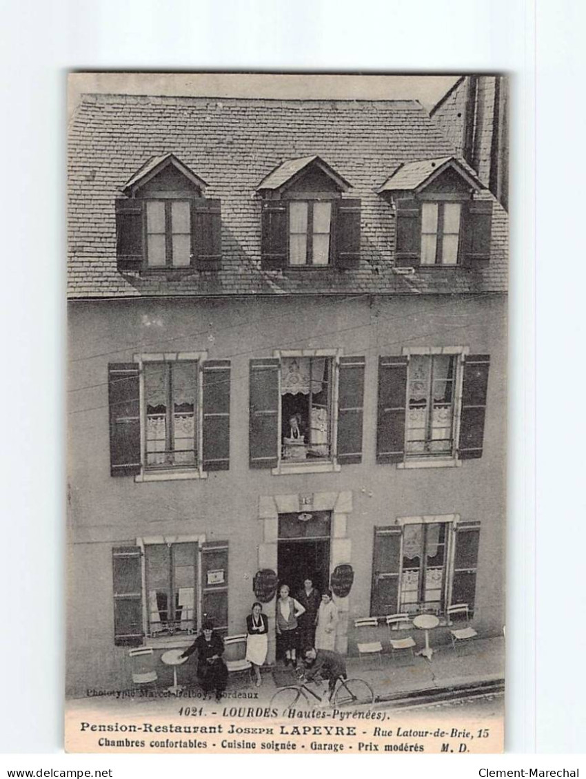 LOURDES : Pension Restaurant, Lapeyre - Très Bon état - Lourdes