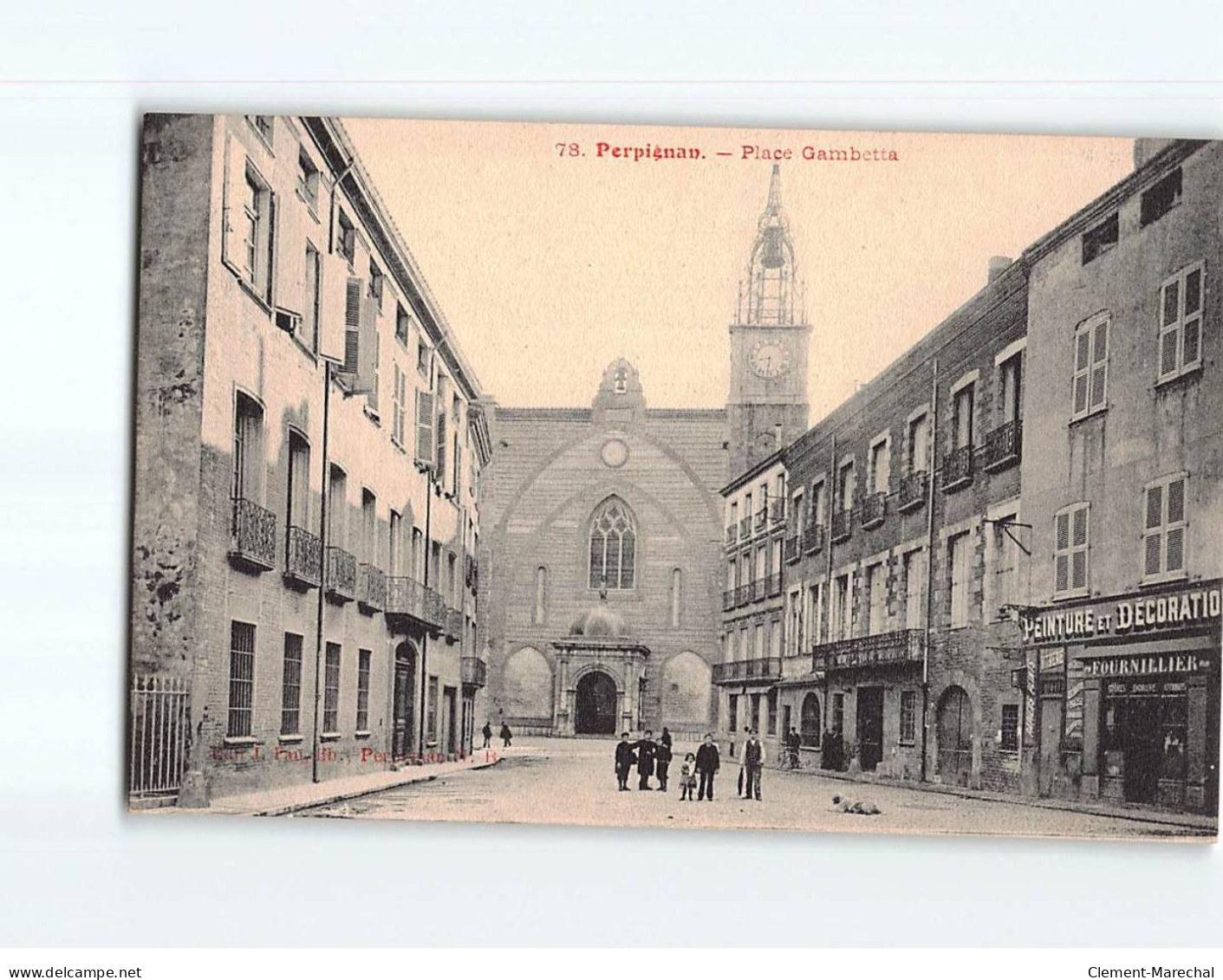 PERPIGNAN : Place Gambetta - Très Bon état - Perpignan