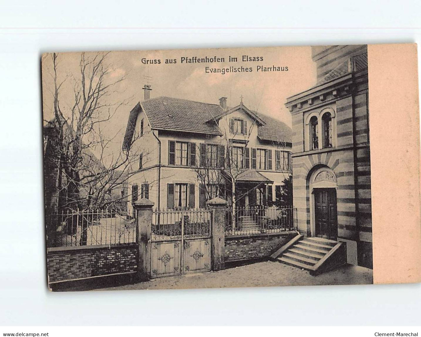 Gruss Aus Pfaffenhofen Im Elsass, Evangelisches Pfarrhaus - état - Sonstige & Ohne Zuordnung