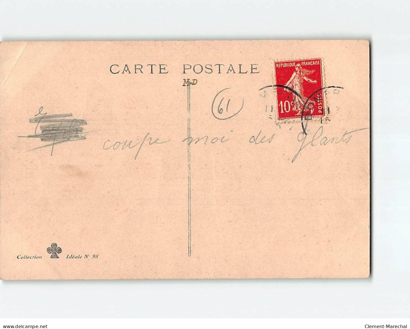 DOMFRONT : Carte Souvenir - état - Domfront